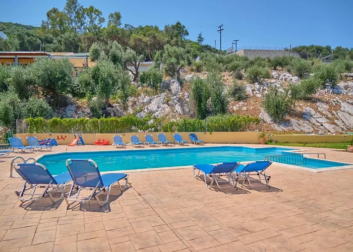 Hotel de apartamente Nikos Kalamaki Corfu Apraos