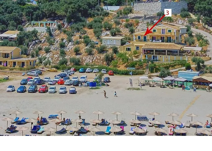 Hotel de apartamente Nikos Kalamaki Corfu Apraos