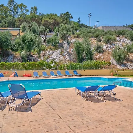 公寓式酒店 Nikos Kalamaki Corfu Apraos