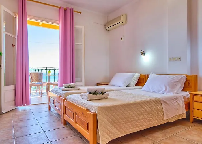 Hotel apartamentowy Nikos Kalamaki Corfu Apraos