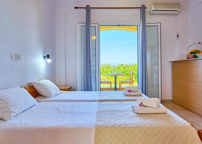 아파트호텔 Nikos Kalamaki Corfu 아프라오스